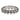 Skull Band Men's Ring Silver ED HARDY