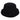 Half RHD Men's Bucket Hat Black PLAYBOY